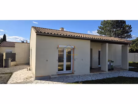 villa de plain-pied avec garage