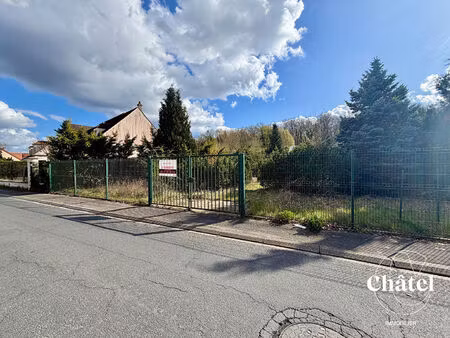 terrain - thiers sur theve- quartier résidentiel-10 min de senlis