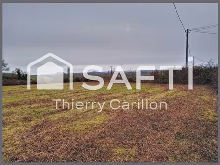 vente terrain à nanteuil (79400) : à vendre / 743m² nanteuil