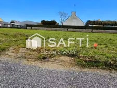 vente terrain au guerno (56190) : à vendre / 471m² le guerno
