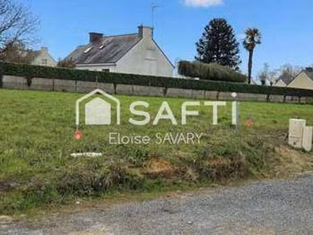 vente terrain au guerno (56190) : à vendre / 498m² le guerno