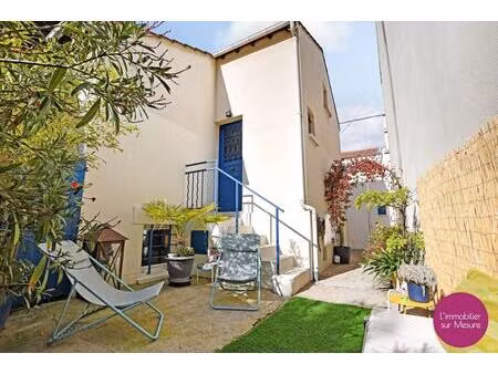 maison avec extérieur sans vis à vis à vendre