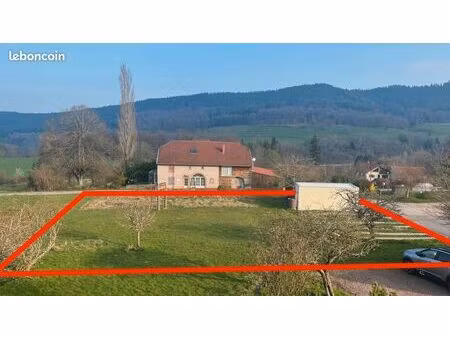 terrain constructible de 1000m2