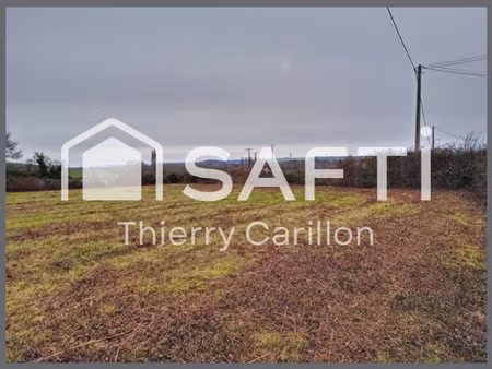 vente terrain 743 m² nanteuil (79400)