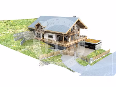 terrain de 1375 m² avec pc et études à allemond village