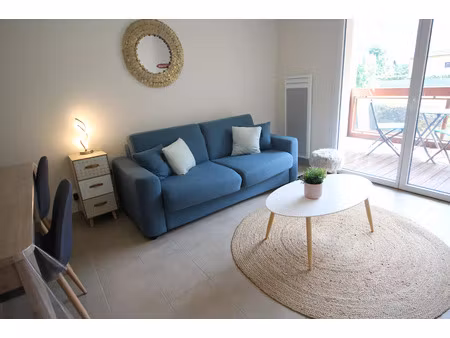 st mamet t2 bis meublé avec balcon plein sud - 2 places parking