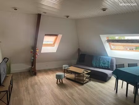 superbe t2 meublé 55m² + parking – draveil