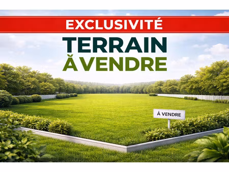 terrain constructible et viabilisé
