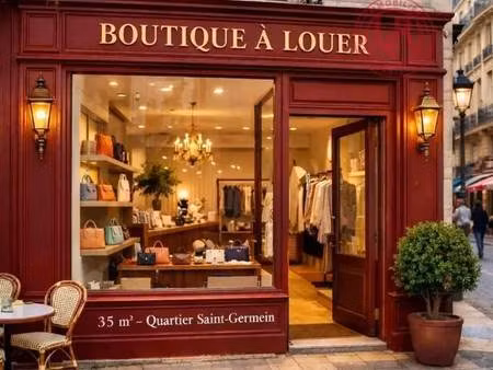 location commerce paris 6eme 75006 43m²