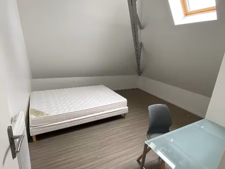 chambre meublé16 m² au sein d'une grande colocation
