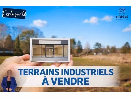 terrains industriels constructibles 16862 m²