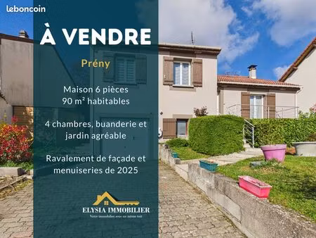 maison 6 pièces 90 m²