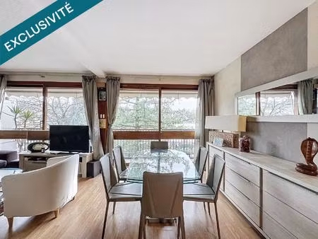 résidence élysée 2  piscine privée  4 pièces traversant avec balcon - environnement calme 