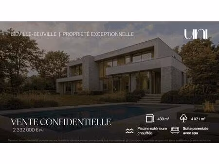 maison off-market de 430 m² - bieville beuville