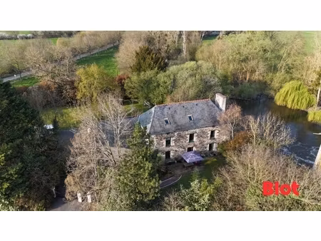 a vendre - superbe propriété dans un cadre idyllique avec 2460m² de terrain - brécé