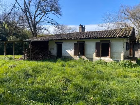 vente maison 3 pièces 60 m² à abzac (33230)  50 000 €