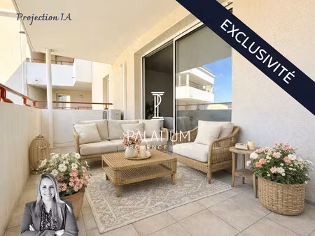 pelissanne - t2 48 m² avec terrasse et garage