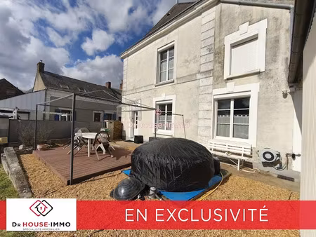 vente maison 4 pièces 84 m² à saint-vincent-du-lorouër (72150)  106 000 €