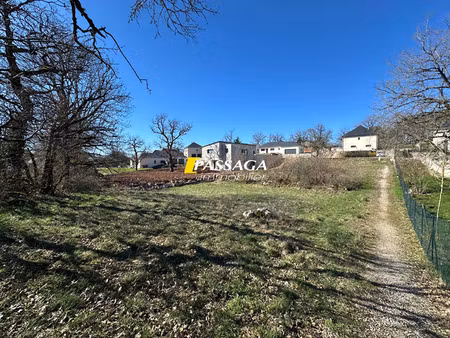 vente terrain 1303 m² la loubière (12740)