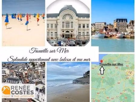 viager occupé - f83 ans - trouville sur mer (14360)