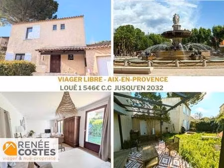 viager libre - f76-h79 ans - aix en provence (13090)