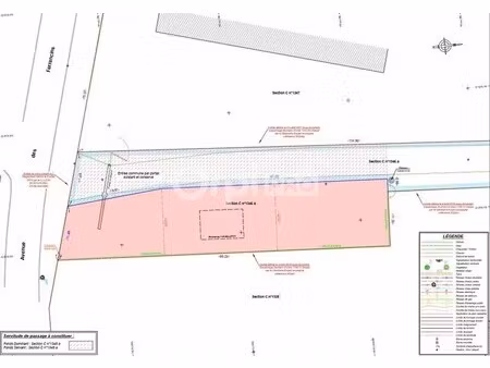 vente terrain torcy 71210 920m²