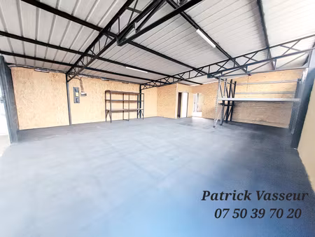 entrepôt de 315 m² divisible – multiples possibilités