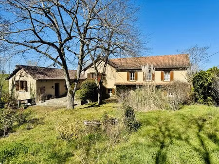 charmante maison en pierre dans le tarn avec gîte  piscine et écurie