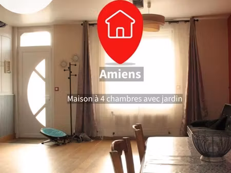 vente maison 5 pièces 116 m² à amiens (80000)  220 000 €