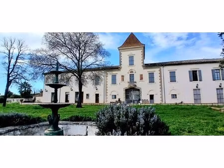 superbe château du xviiie siècle au cœur du vignoble