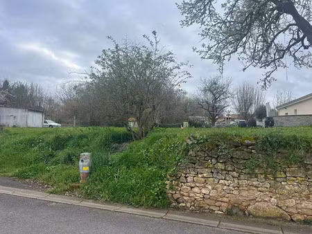 vente terrain 622 m2 à civaux