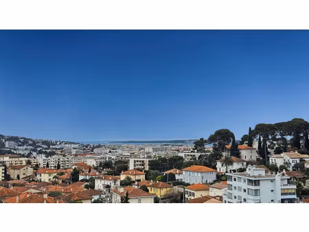 viager occupé  le cannet t3 avec toit terrasse  garage  cave