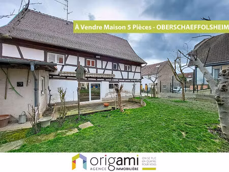 achat maison 5 pièces 169m² oberschaeffolsheim 67203
