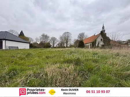 achat terrain 1 061m² ambrines 62127