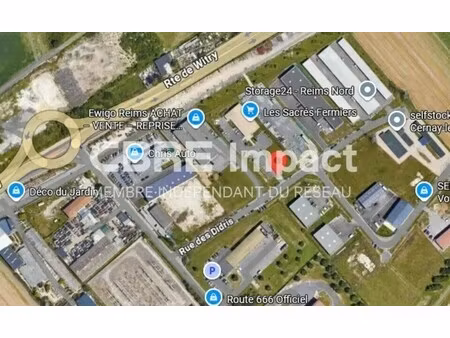 location local d’activités cernay les reims 51420 241m²