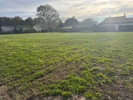 vente terrain 1350 m² grayan-et-l’hôpital (33590)