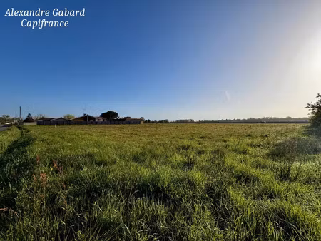 vente terrain 805 m² langon (33210)