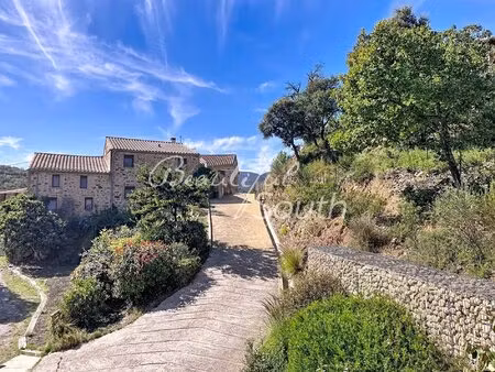 elegant mas catalan avec piscine et tennis  les aspres