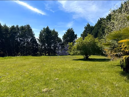 maison familiale avec grand terrain boisé