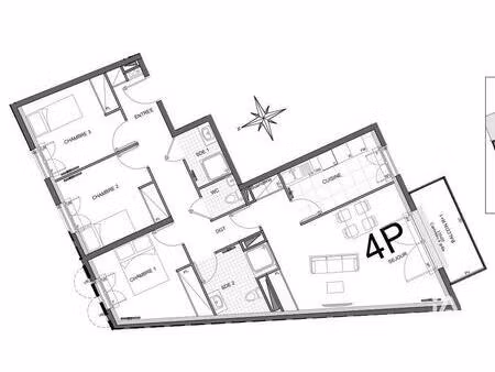vente appartement 4 pièces
