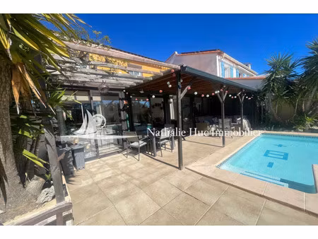 vente maison 6 pièces 170m2 canet-en-roussillon 66140 - 435000 € - surface privée