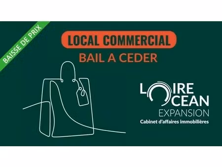 location commerce 33 m²