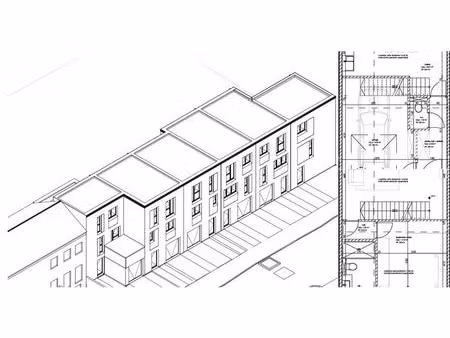 terrain à lotir à vendre à avenue des ménestrels 85 molenbeek-saint-jean (vbe04627)