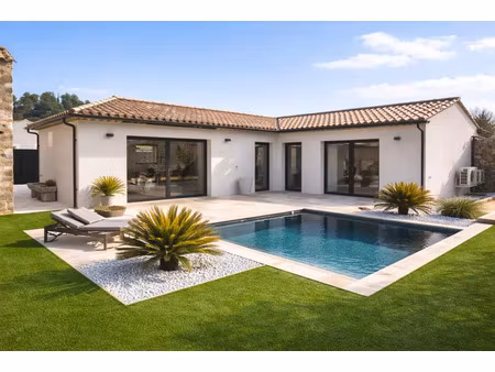 vente maison neuf 5 pièces 110m2 nans-les-pins - 475000 € - surface privée