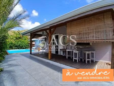 a découvrir cette très jolie villa aux anses d'arlet