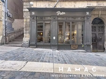 vente fonds de commerce – restaurant – emplacement d’exception vieux lyon