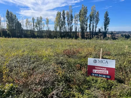 vente terrain 820 m² gontaud-de-nogaret (47400)