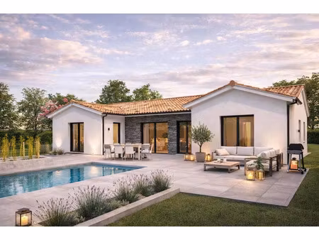 vente maison à construire 116 m² salles (33770)