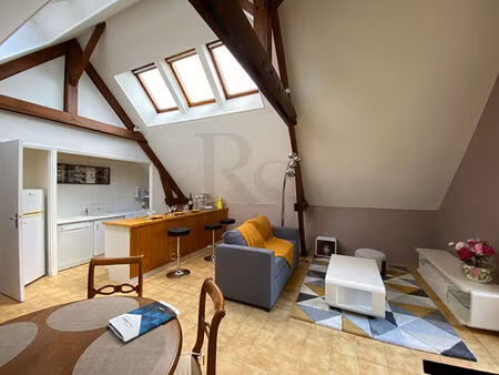 à louer : appartement t2 meublé - domfront en poiraie - ref 12221