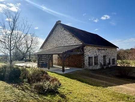 grange en pierre renové + parc + piscine